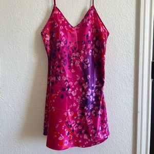 Colorful slip dress